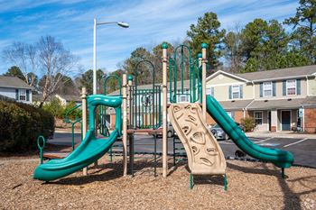 our apartments have a playground for kids to play